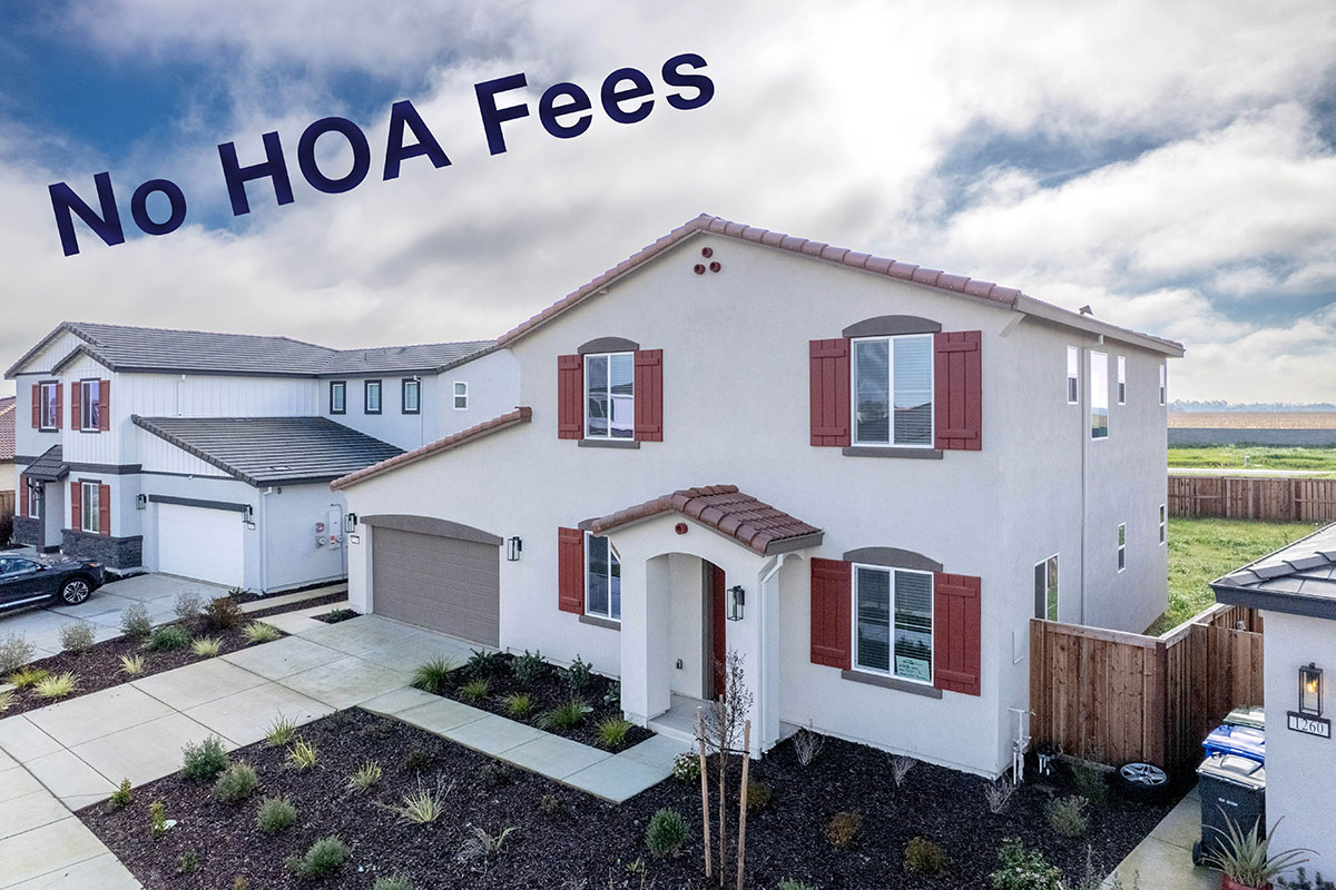 New Homes in Galt, CA. No HOA Fees.